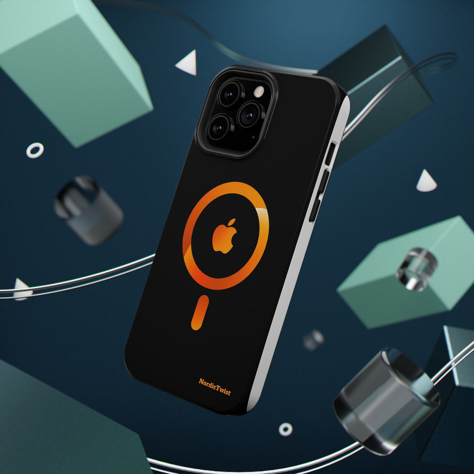 Stöttåligt MagSafe iPhone-skal – Orange Sökikon