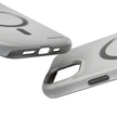 MagSafe Mobilskal – Grå Ringdesign