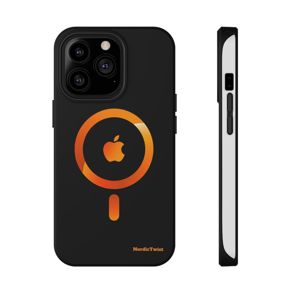 Stöttåligt MagSafe iPhone-skal – Orange Sökikon
