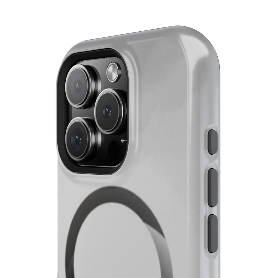 MagSafe Mobilskal – Grå Ringdesign