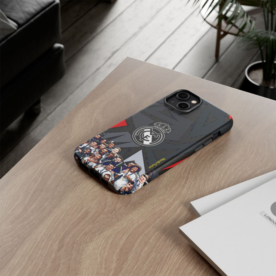 Soccer Team Photo Tough Case – Real Madrid Champions Phone Case