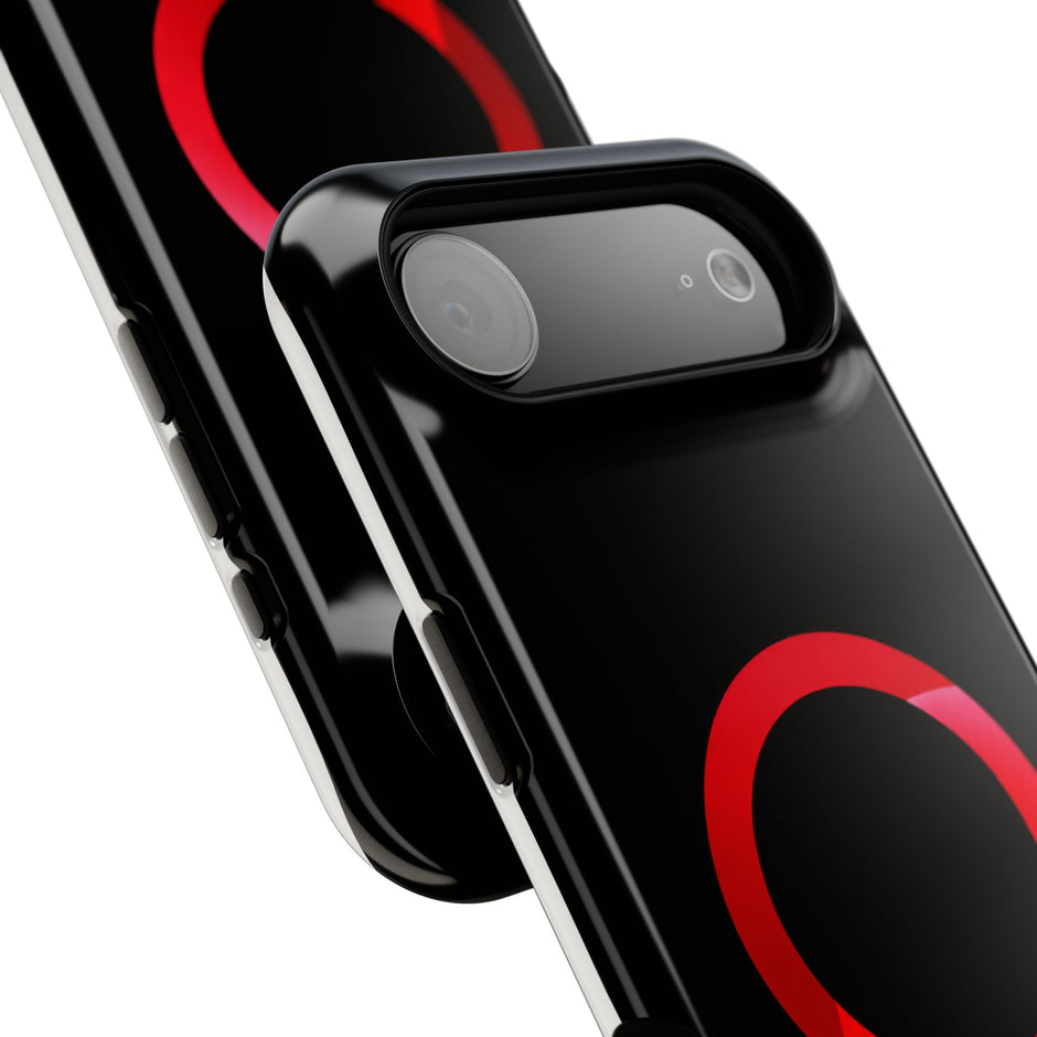 MagSafe Mobilskal – Röd Ringdesign