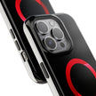 MagSafe Mobilskal – Röd Ringdesign
