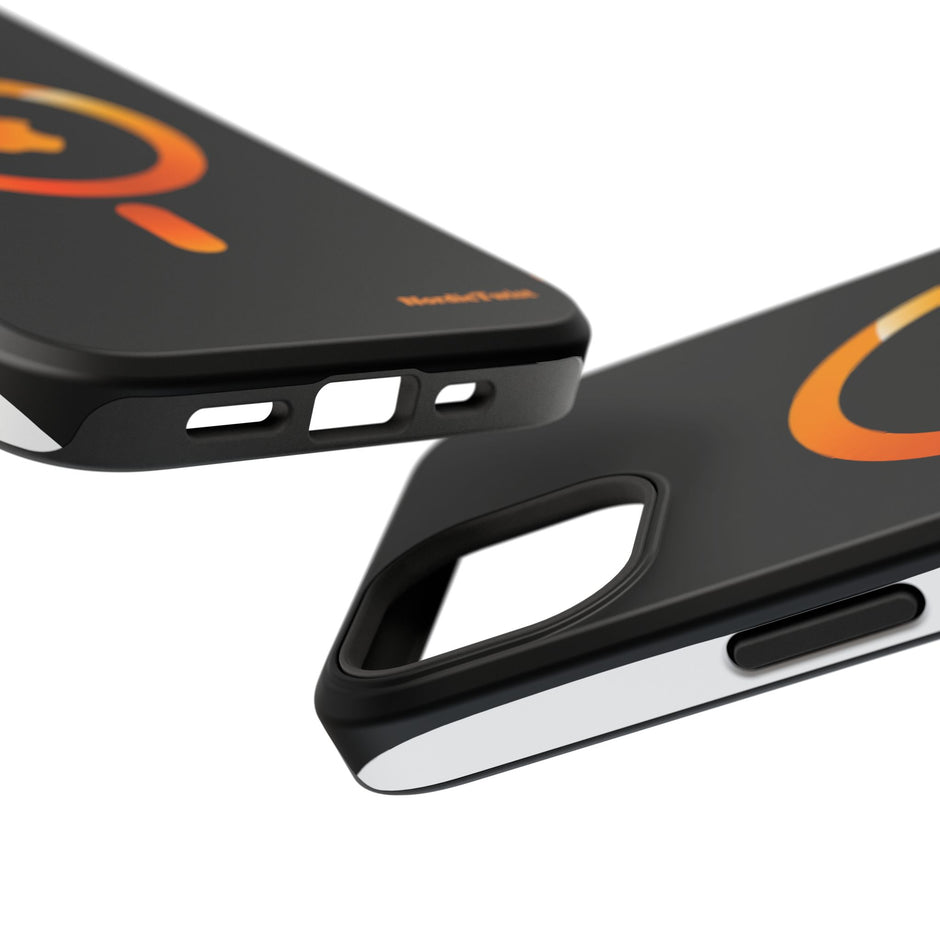 Stöttåligt MagSafe iPhone-skal – Orange Sökikon