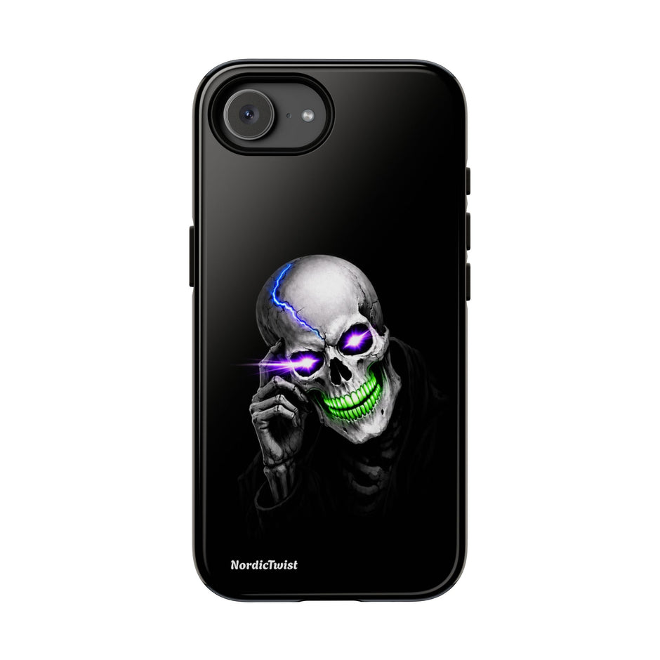 Neon Skull Tough Phone Case