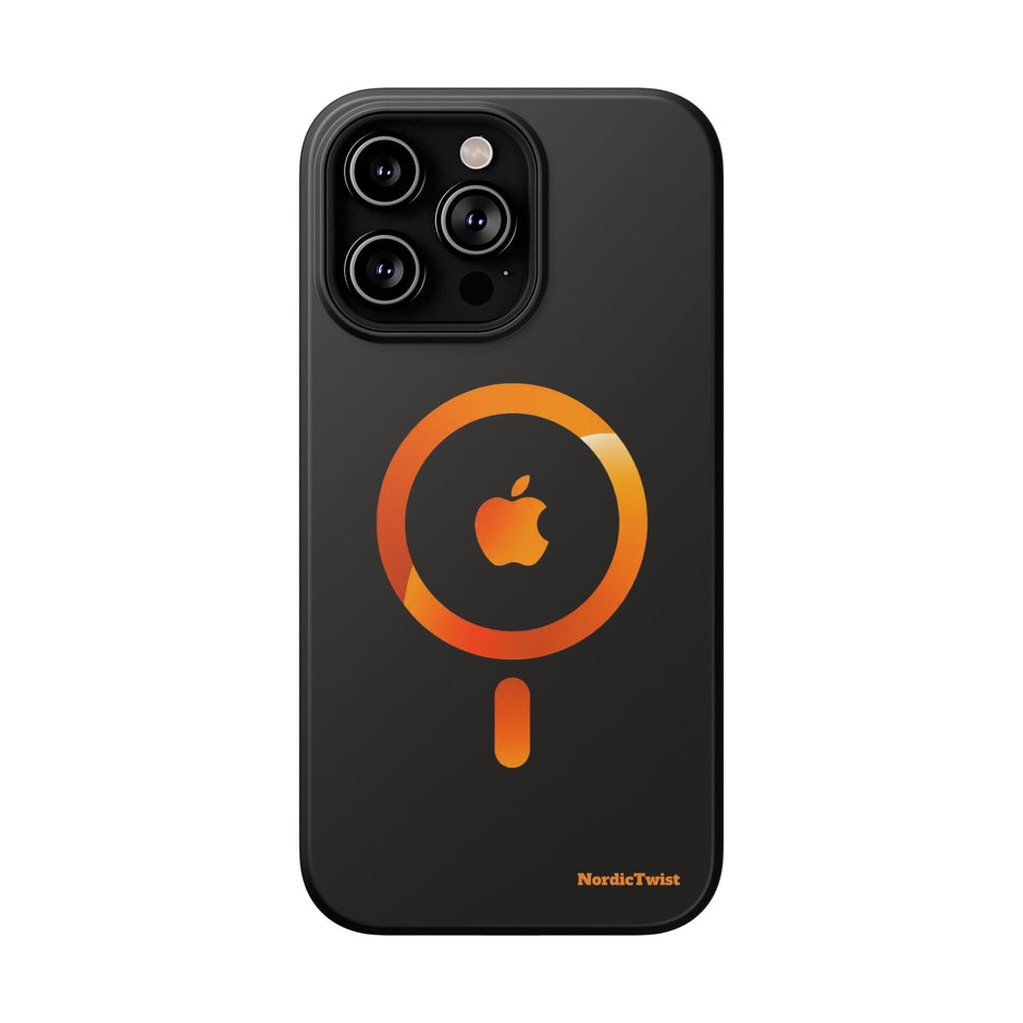 Stöttåligt MagSafe iPhone-skal – Orange Sökikon