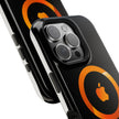 Stöttåligt MagSafe iPhone-skal – Orange Sökikon