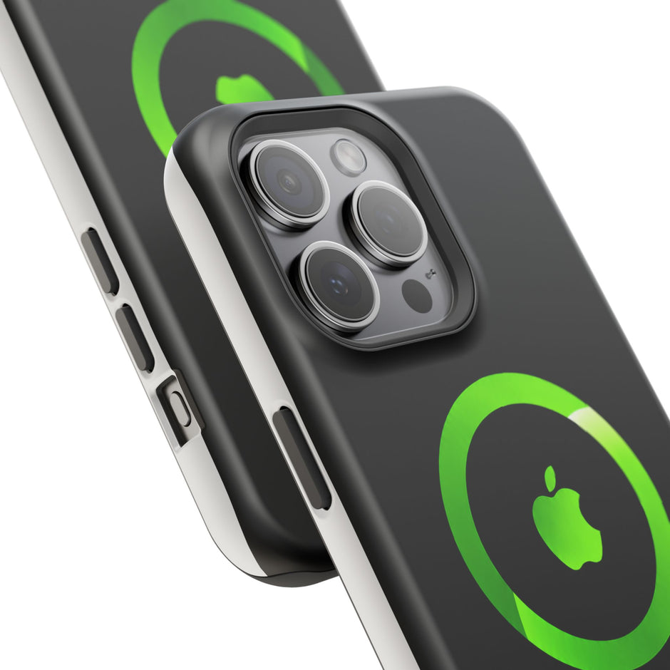 MagSafe Mobilskal Neongrön Ring