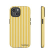 Yellow Stripe Tough Phone Case