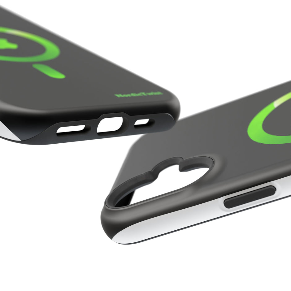 MagSafe Mobilskal Neongrön Ring