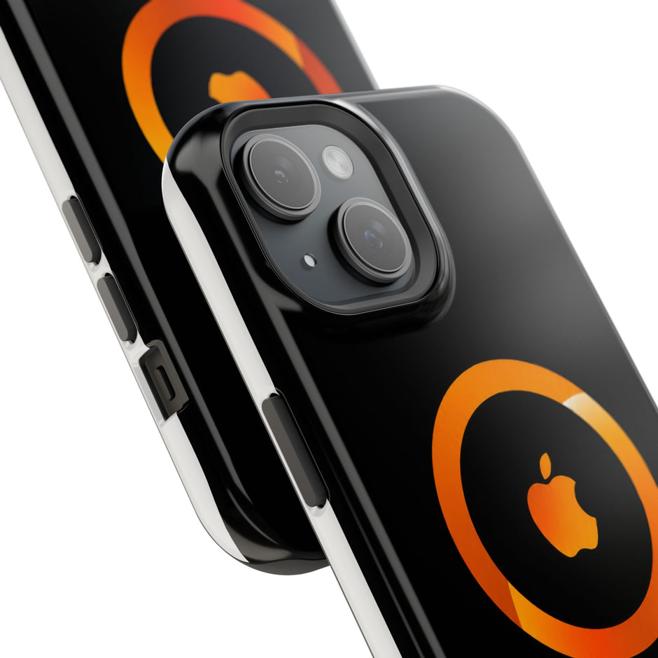 Stöttåligt MagSafe iPhone-skal – Orange Sökikon