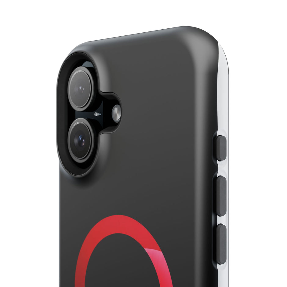 MagSafe Mobilskal – Röd Ringdesign