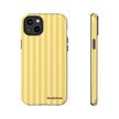 Yellow Stripe Tough Phone Case