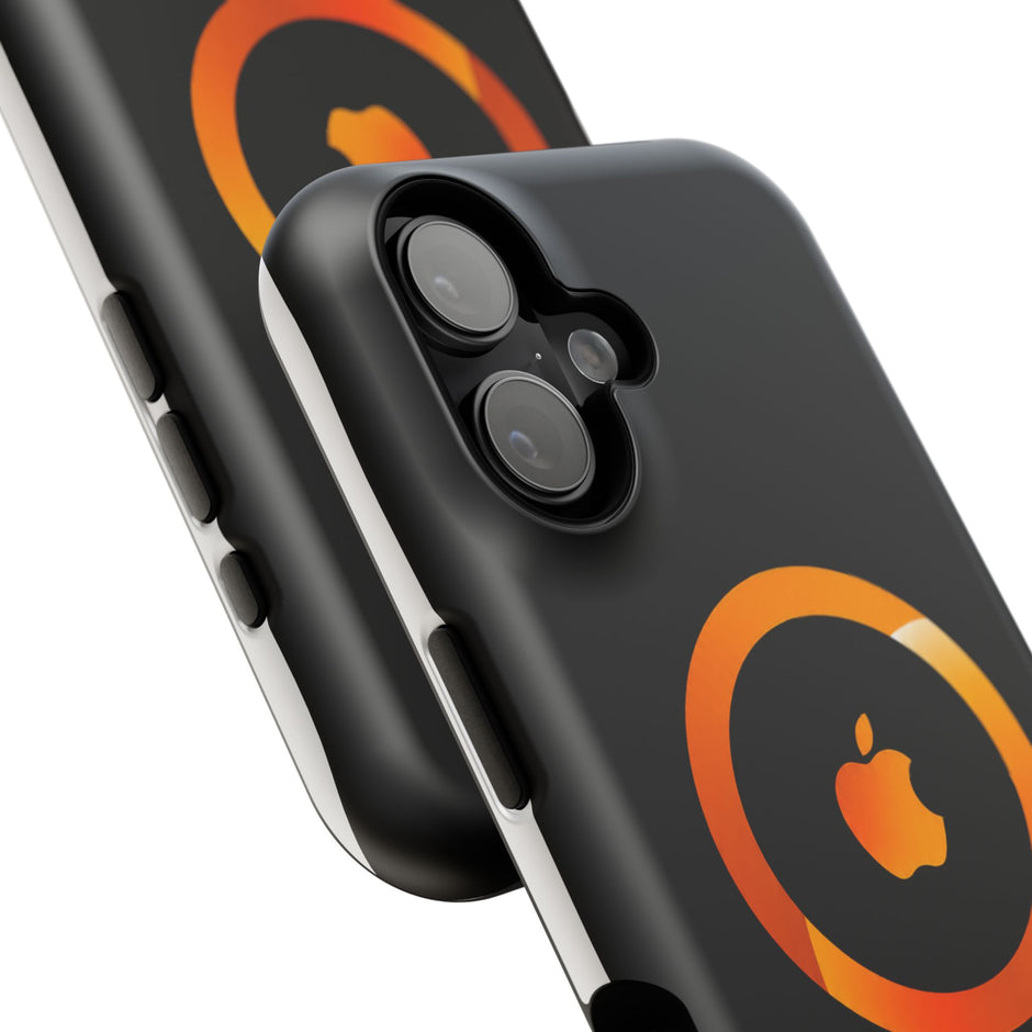 Stöttåligt MagSafe iPhone-skal – Orange Sökikon