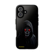 Tough Phone Case – Hooded Grim Reaper with Red Glowing Eyes
