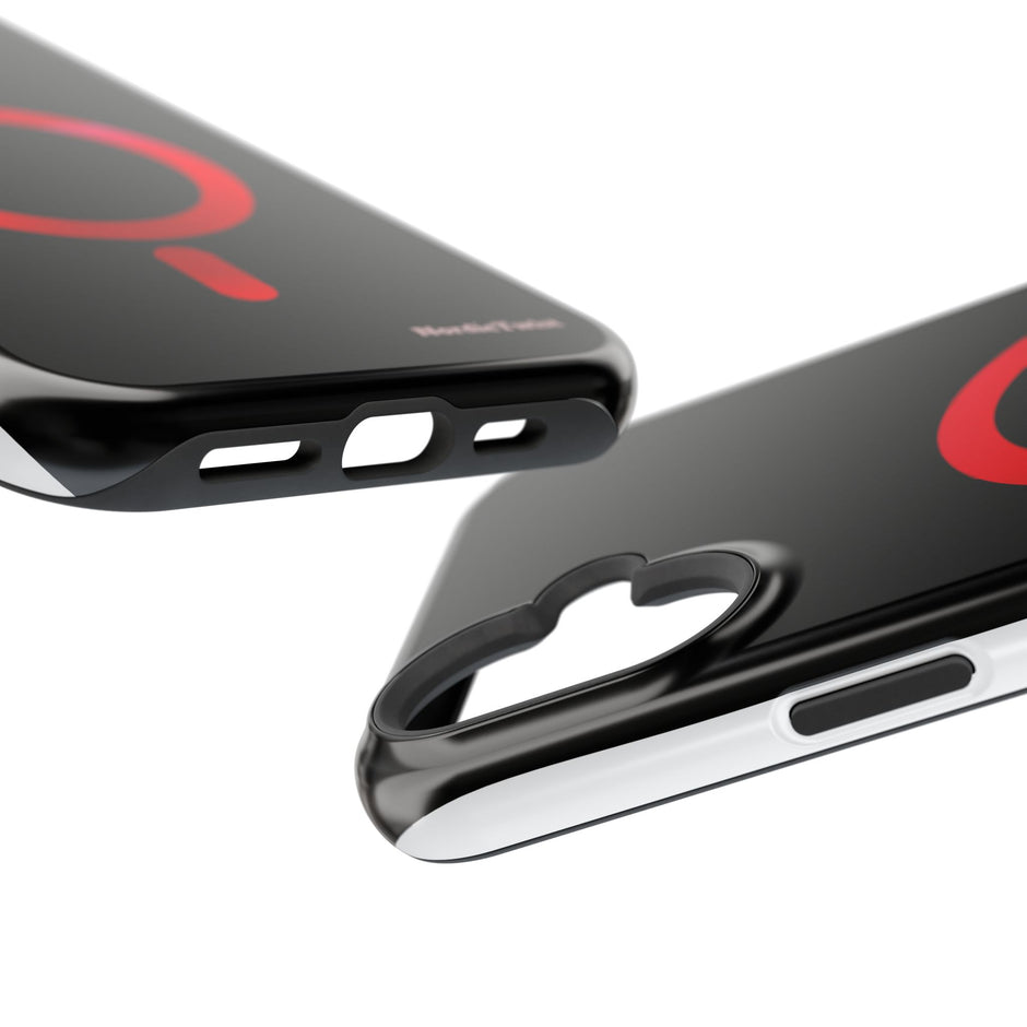 MagSafe Mobilskal – Röd Ringdesign