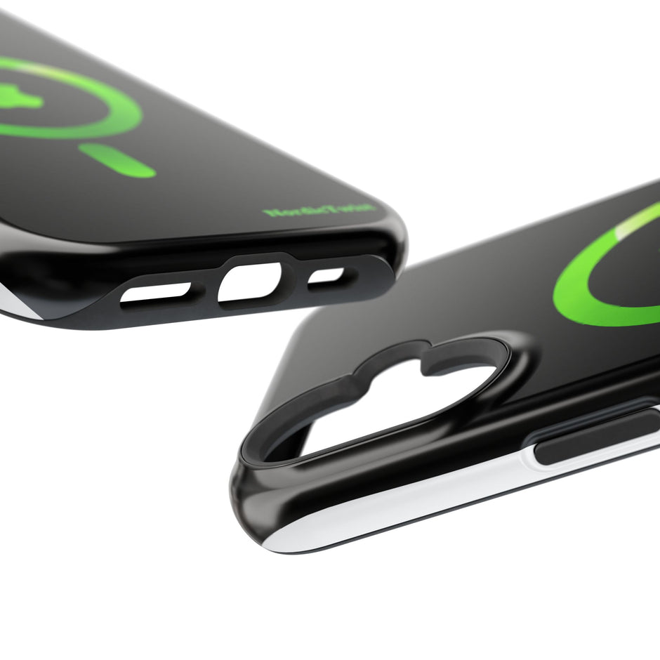 MagSafe Mobilskal Neongrön Ring
