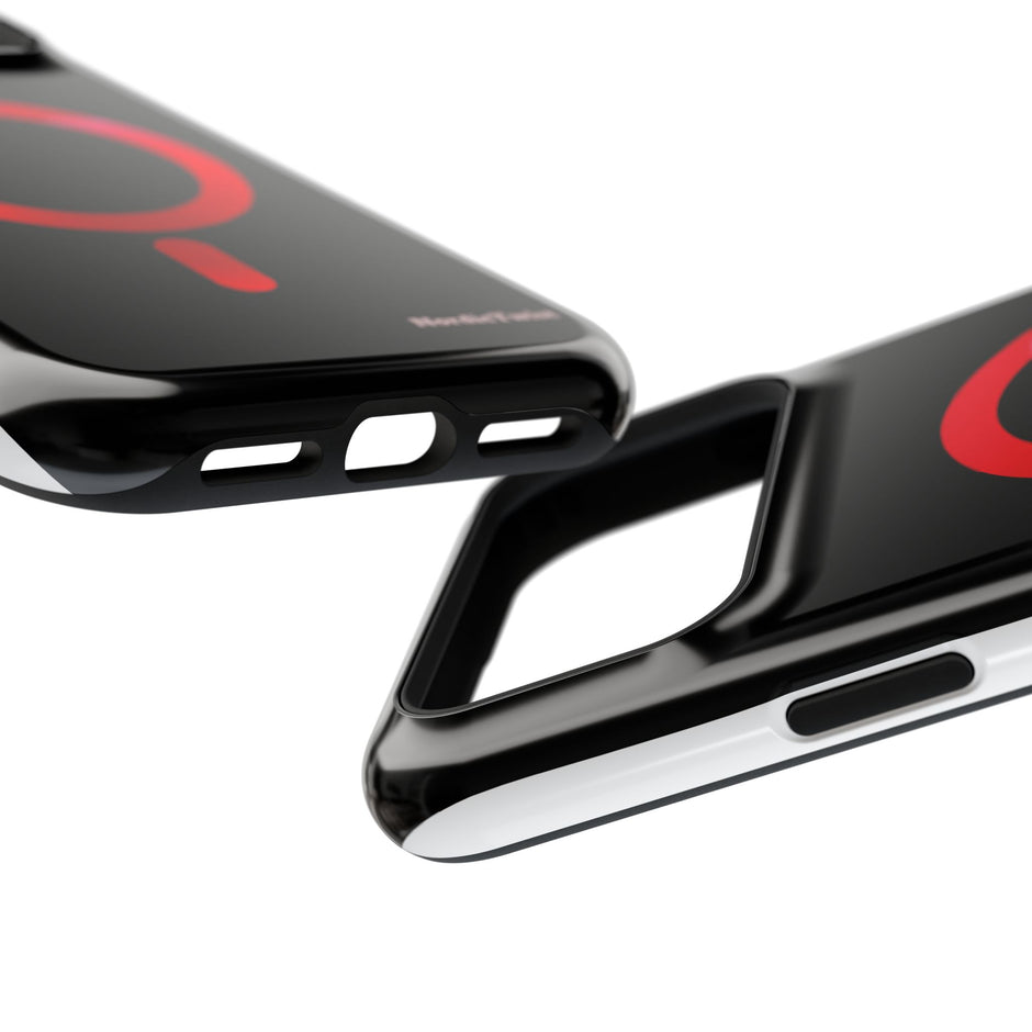MagSafe Mobilskal – Röd Ringdesign