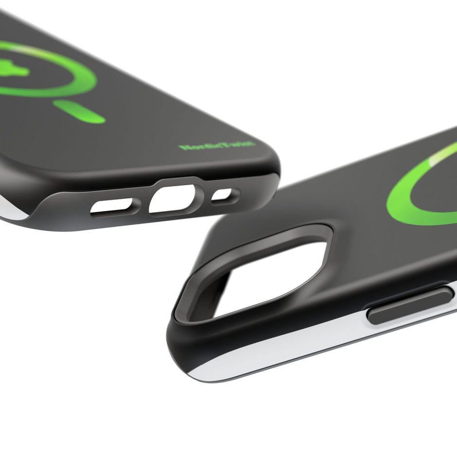 MagSafe Mobilskal Neongrön Ring