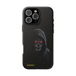 Tough Phone Case – Hooded Grim Reaper with Red Glowing Eyes