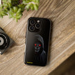Tough Phone Case – Hooded Grim Reaper with Red Glowing Eyes