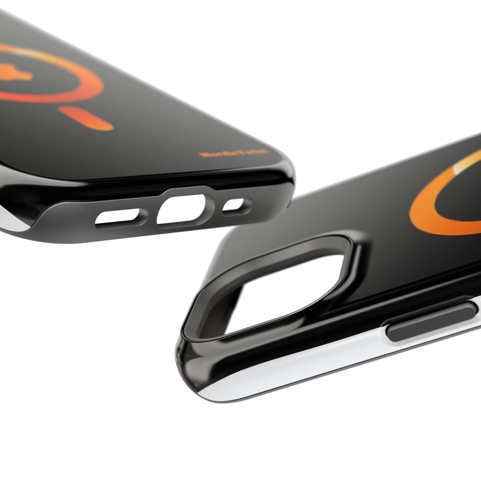Stöttåligt MagSafe iPhone-skal – Orange Sökikon