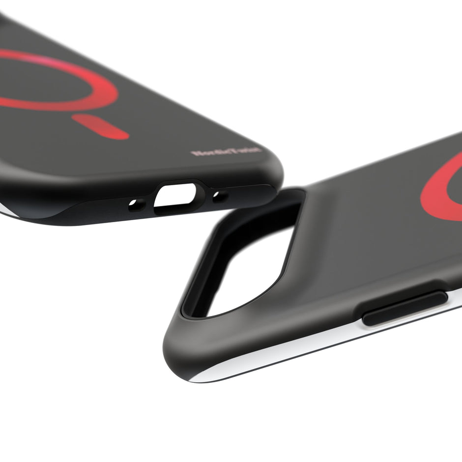 MagSafe Mobilskal – Röd Ringdesign