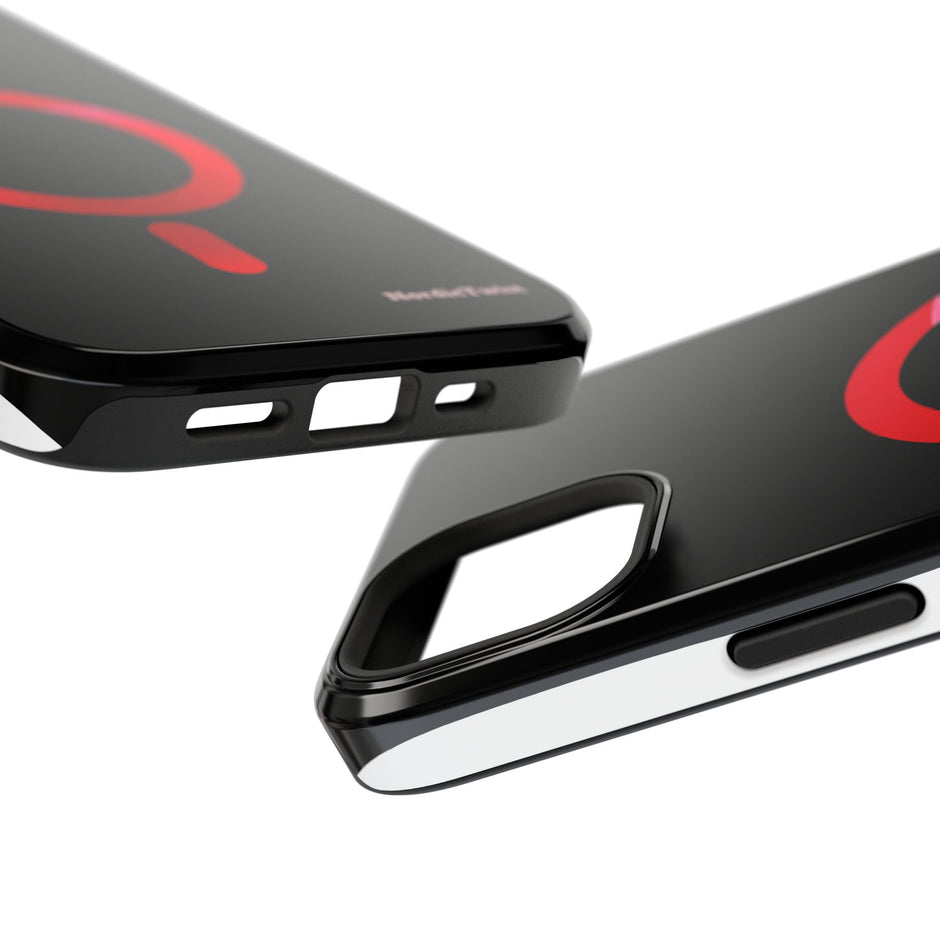 MagSafe Mobilskal – Röd Ringdesign
