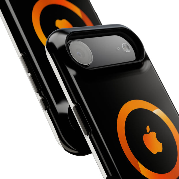 Stöttåligt MagSafe iPhone-skal – Orange Sökikon