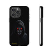 Tough Phone Case – Hooded Grim Reaper with Red Glowing Eyes