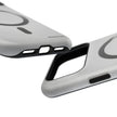 MagSafe Mobilskal – Grå Ringdesign
