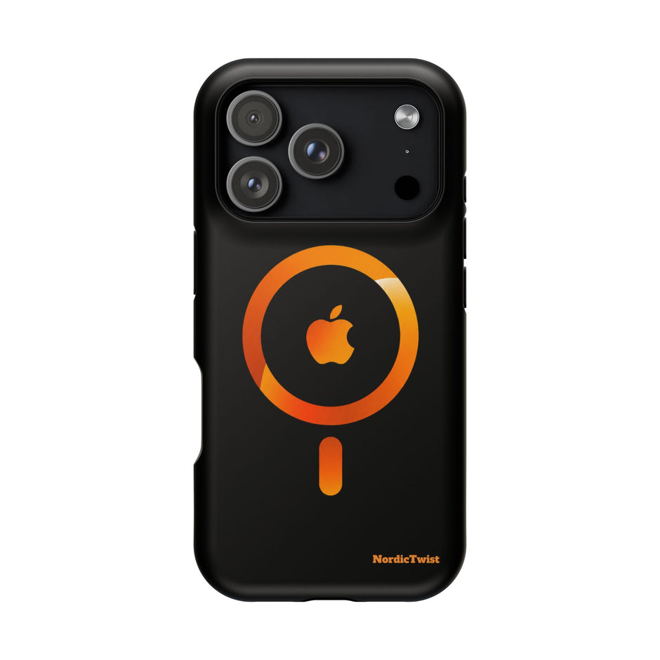 Stöttåligt MagSafe iPhone-skal – Orange Sökikon