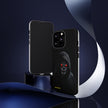 Tough Phone Case – Hooded Grim Reaper with Red Glowing Eyes