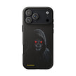 Tough Phone Case – Hooded Grim Reaper with Red Glowing Eyes