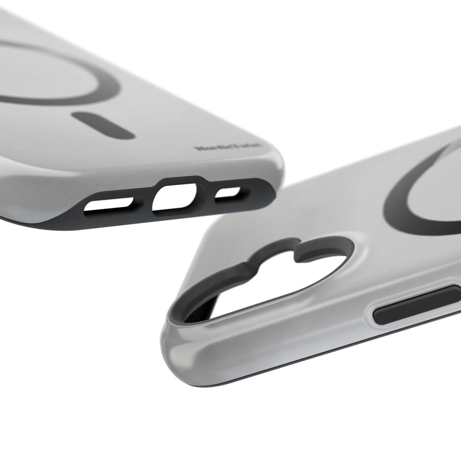 MagSafe Mobilskal – Grå Ringdesign