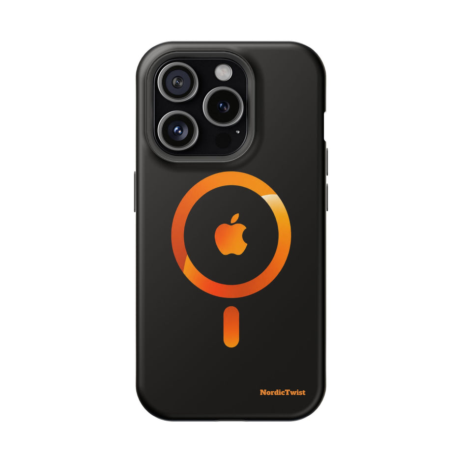 Stöttåligt MagSafe iPhone-skal – Orange Sökikon