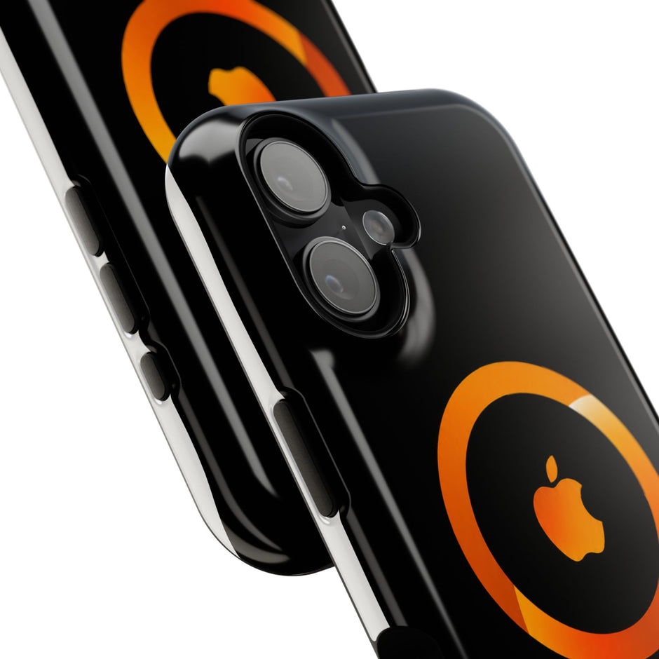 Stöttåligt MagSafe iPhone-skal – Orange Sökikon