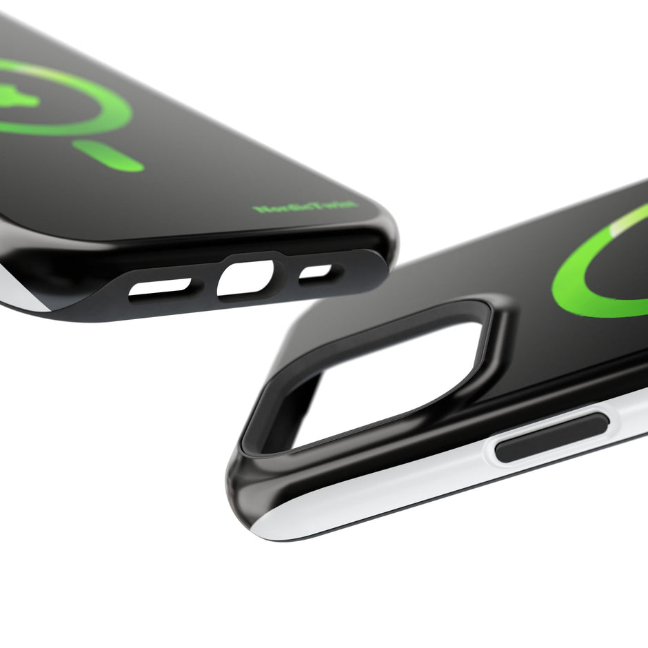 MagSafe Mobilskal Neongrön Ring