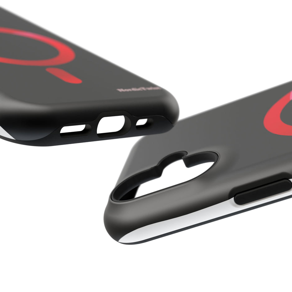 MagSafe Mobilskal – Röd Ringdesign