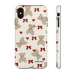 Teddy Bear Hearts Phone Case