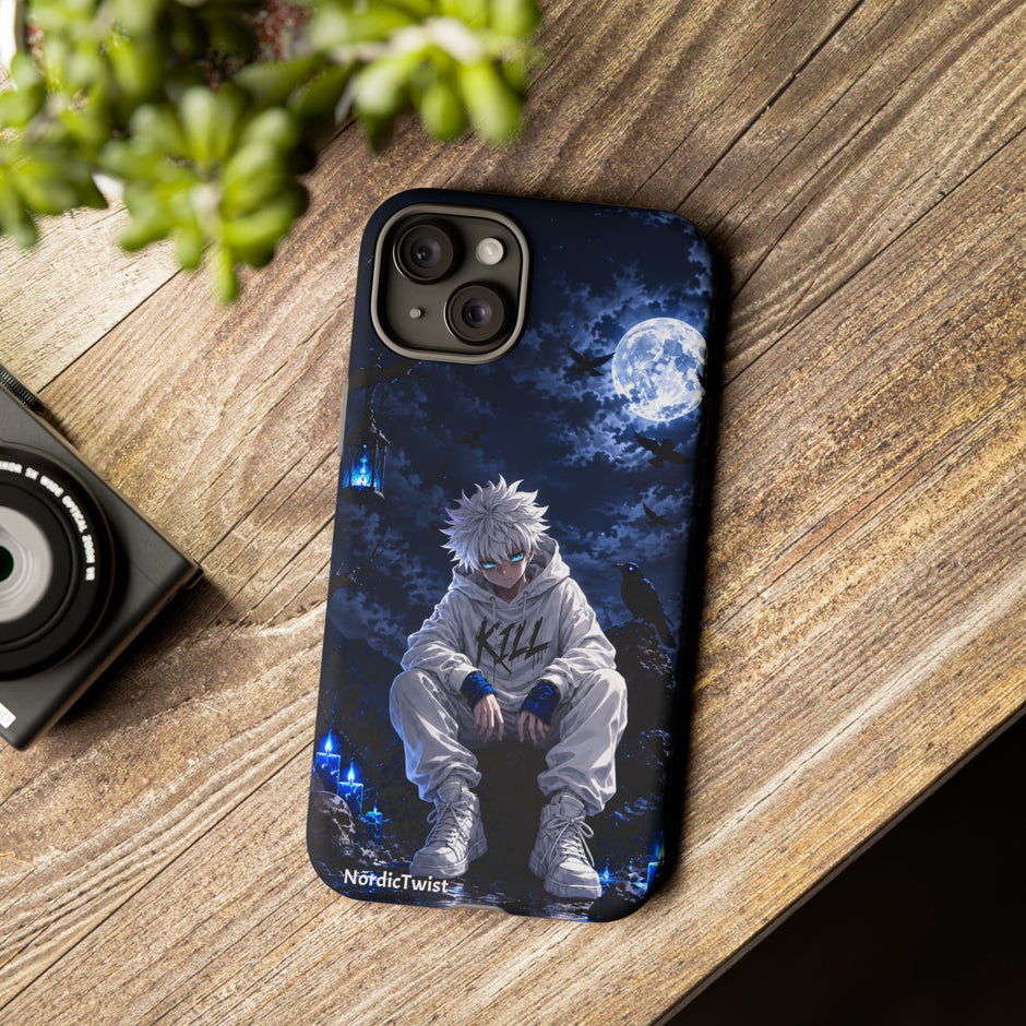 Anime Moonlit Character Tough Phone Case