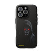 Tough Phone Case – Hooded Grim Reaper with Red Glowing Eyes