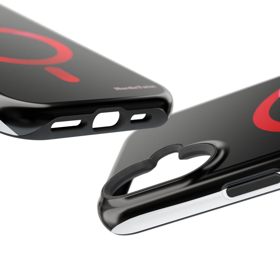 MagSafe Mobilskal – Röd Ringdesign
