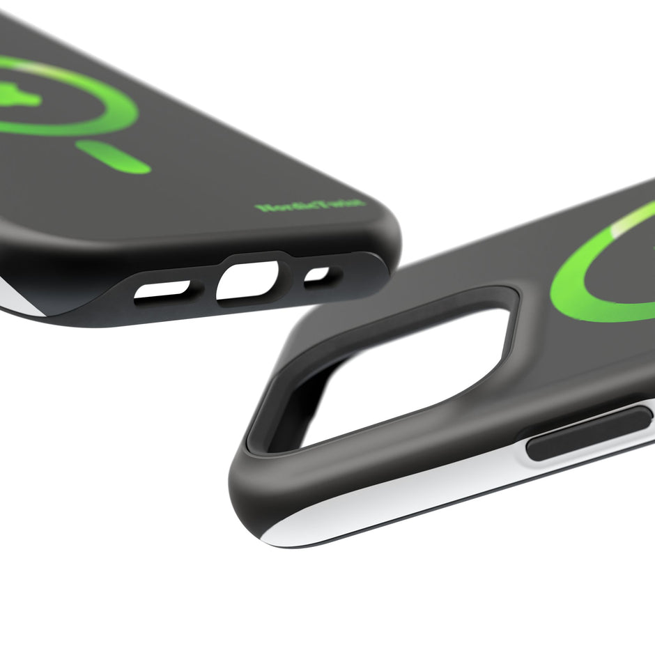 MagSafe Mobilskal Neongrön Ring