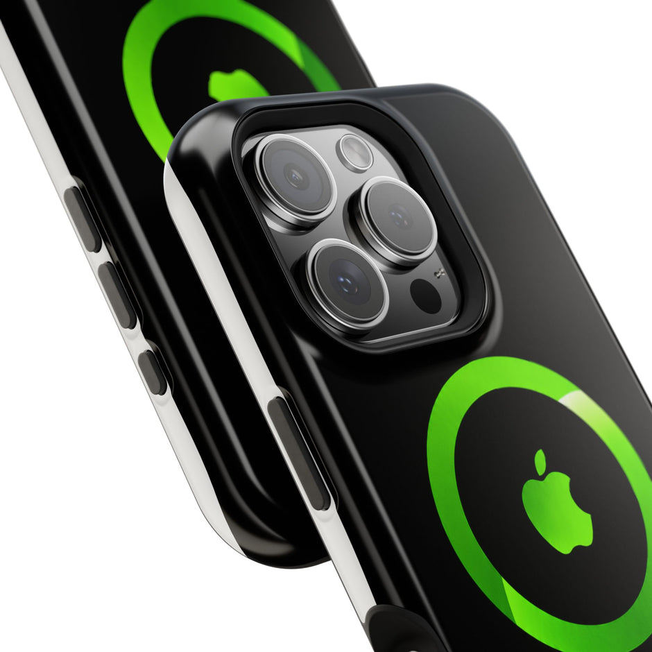 MagSafe Mobilskal Neongrön Ring