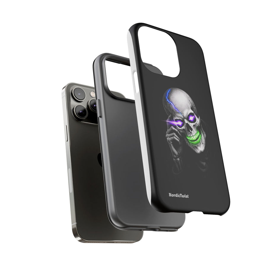 Neon Skull Tough Phone Case