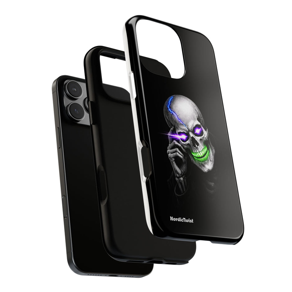 Neon Skull Tough Phone Case