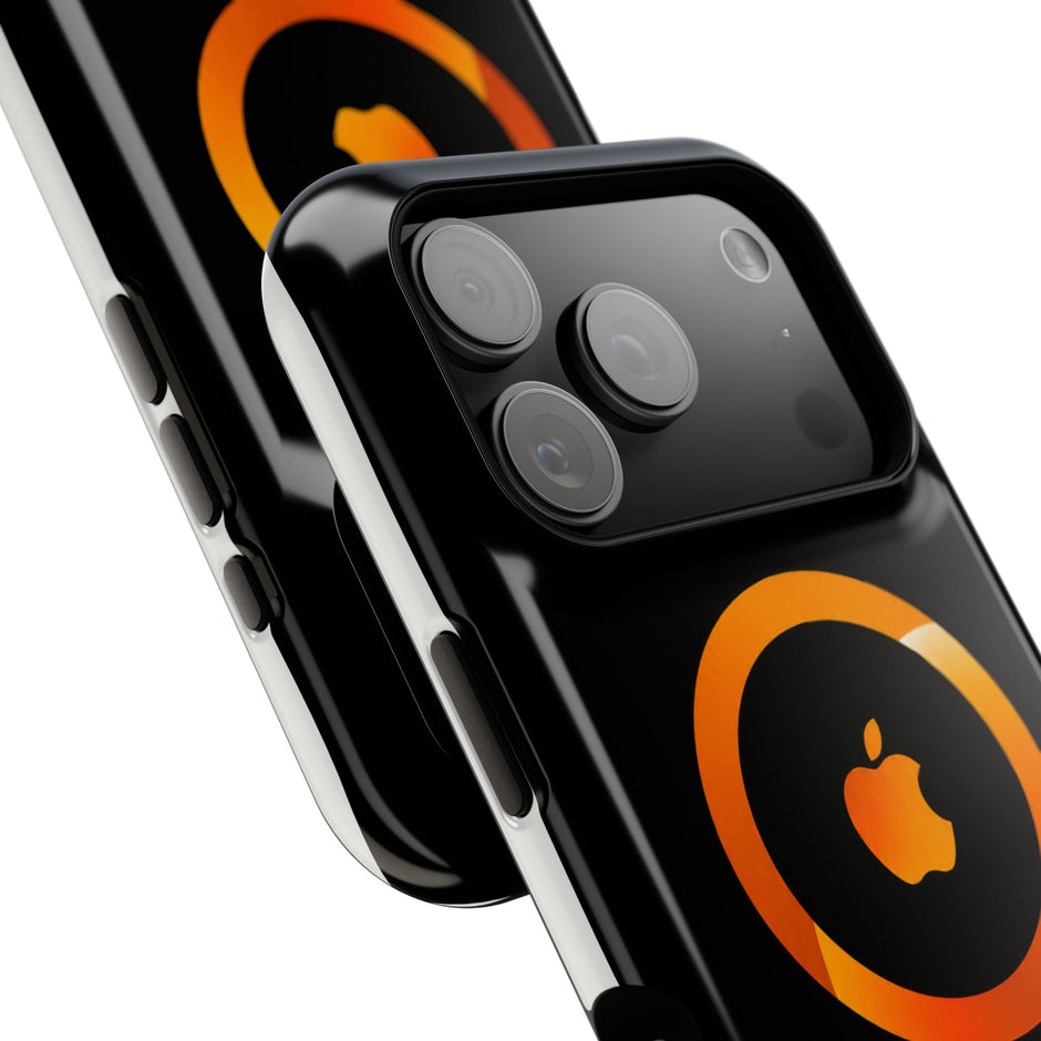 Stöttåligt MagSafe iPhone-skal – Orange Sökikon