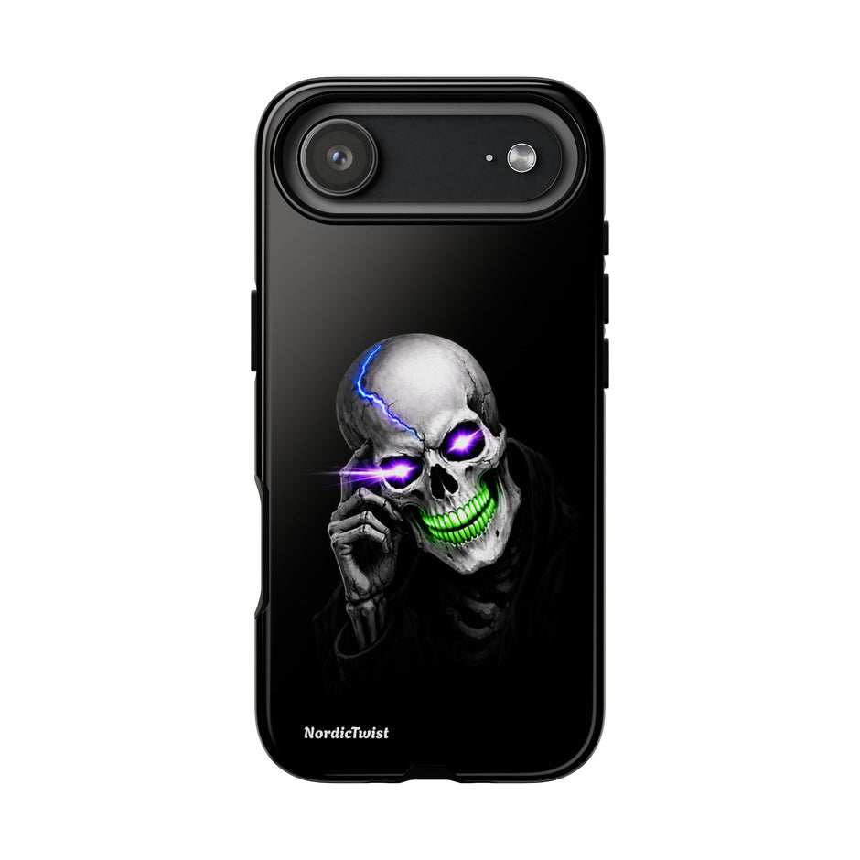 Neon Skull Tough Phone Case