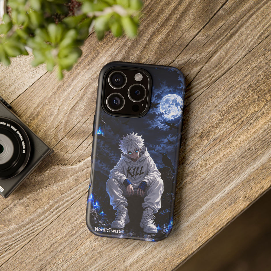 Anime Moonlit Character Tough Phone Case